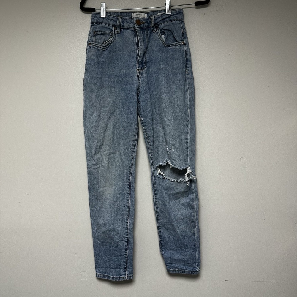 Cotton:On‎ Blue Jean Style Stretch Mom Jean Womens Size 6
